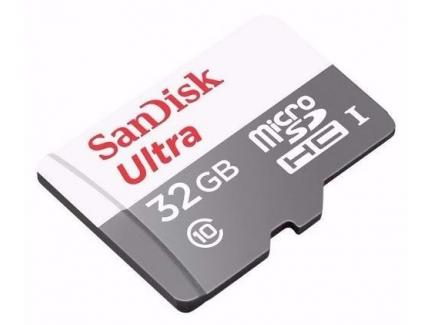 Carto De Memria 32gb Sandisk Micro Sdhc 80mbs / 533x / Classe 10 Uhs-I Mobile Ultra