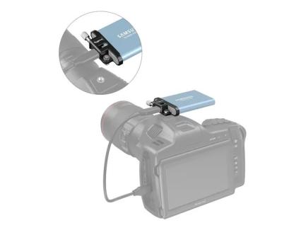 Suporte T5 Ssd 3300 6k Cable Clamp Para Blackmagic Bmpcc - Smallrig