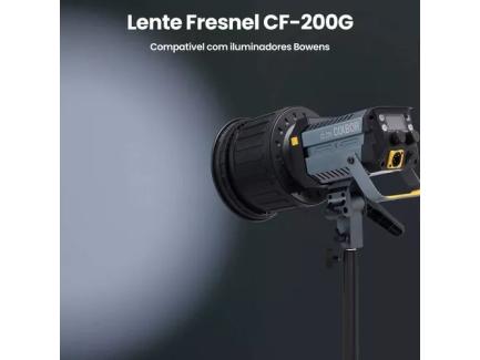 Lente Fresnel Montagem Bowens - 12 A 40 - P/ Serie Cl220/ Cl330 Cf-200g - Colbor