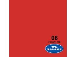 Fundo Infinito Papel Estúdio Vermelho Primary Red 2,70x11m Sa-08 Savage