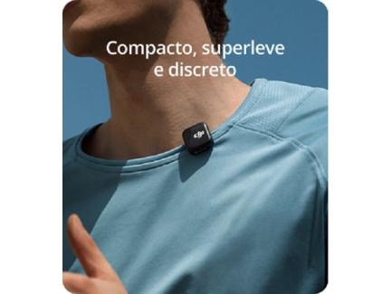 Microfone Lapela Mini 1tx (Transmissor) E 1rx (Receptor) Br-Dji127 Dji