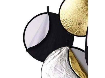 Rebatedor Refletor Circular 5 Em 1 DiMetro 60cm 