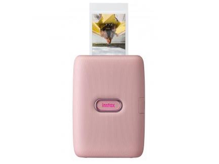 Impressora Instax Mini Link Dusky Pink Rosa Para Celular Fujifilm 