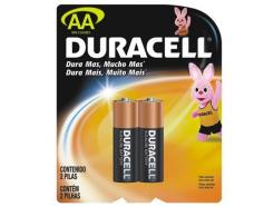 Pilha Duracell Alcalina Aa 1,5v Mn1500 Com 2 Unidades