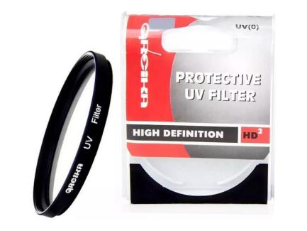 Filtro Uv 62mm Greika *De R$ 67,00 Por: 